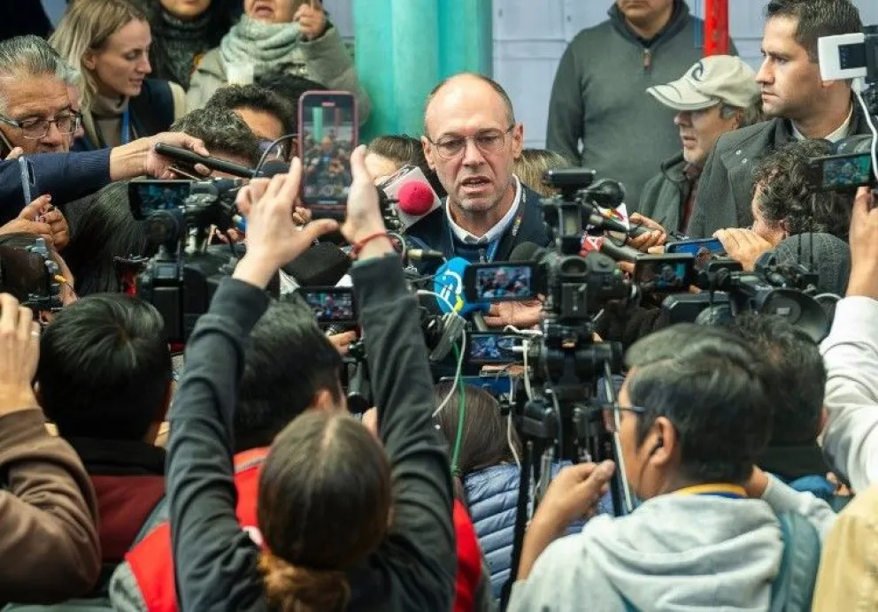  El jefe de la misión de la UE, Davor Stier. Foto: UE  