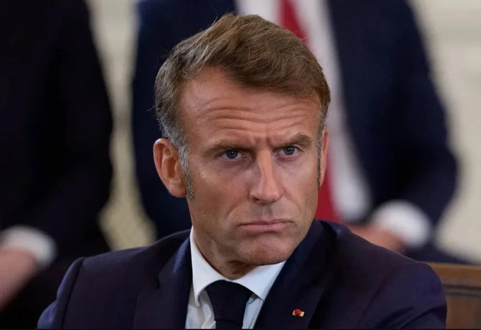 El presidente francés, Emmanuel Macron. Foto: EFE