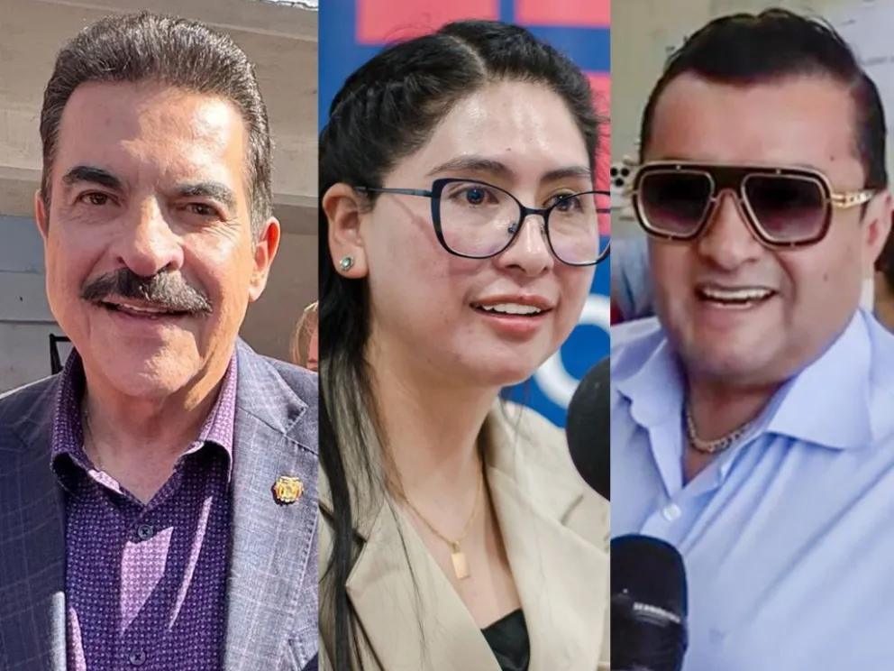 Los alcaldes que se presentaron como candidatos a la presidencia. Foto: Composición RRSS de los políticos