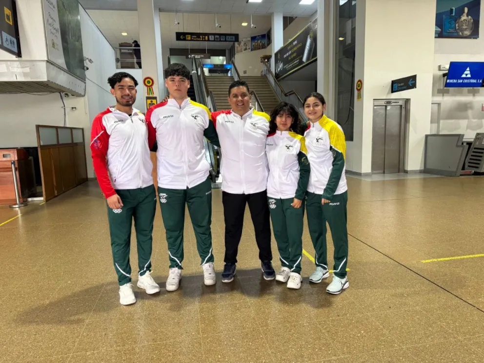 El equipo nacional previo a su viaje a Asunción. Foto: Feboka.