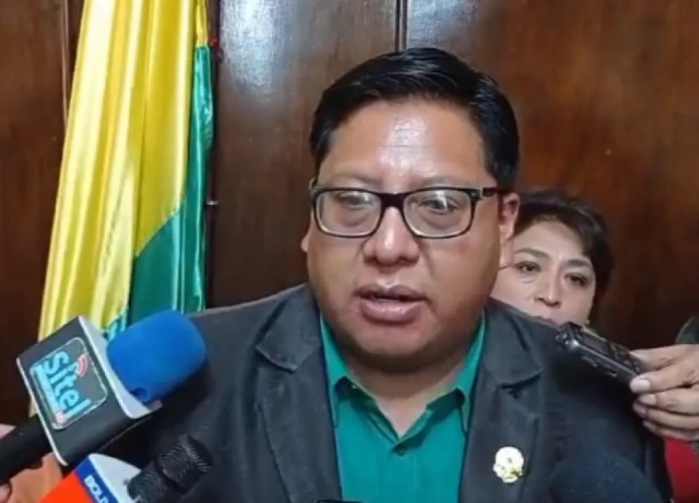 El presidente del Concejo Municipal, Henry López. Foto: El Potosí