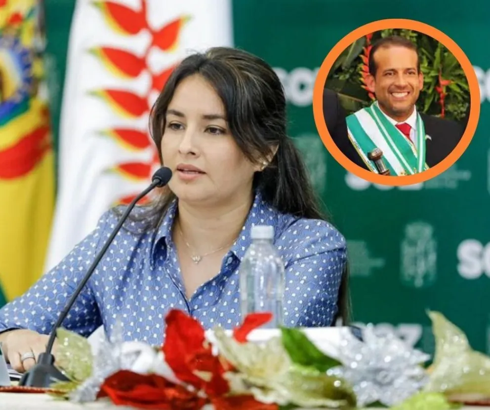 La asambleísta departamental Paola Aguirre. Foto: Asuntos Centrales y RRSS