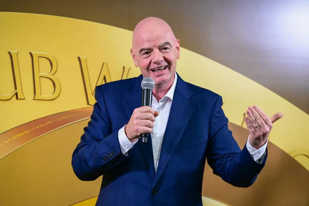 El presidente de la FIFA Gianni Infantino. Foto: EFE.