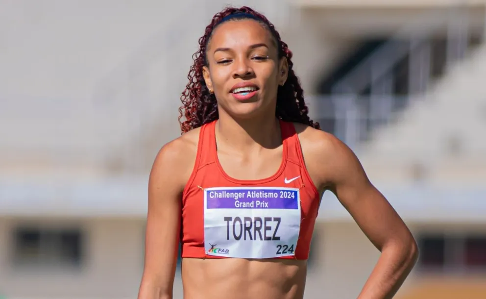 Torrez previo a una competencia anterior. Foto: FAB.