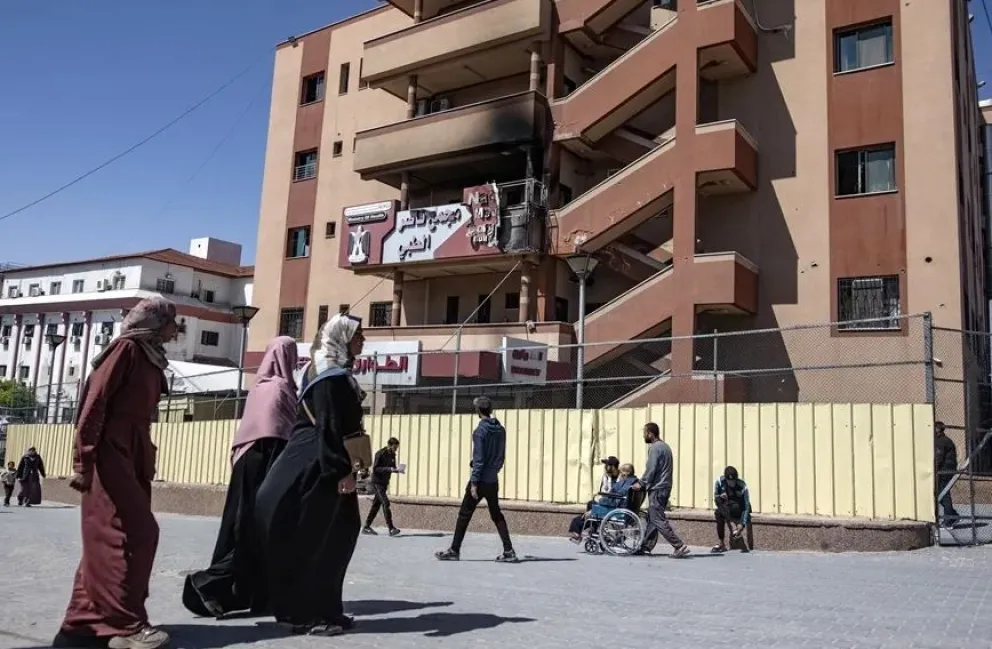 El hospital Nasser, en una imagen de archivo. Foto: EFE
