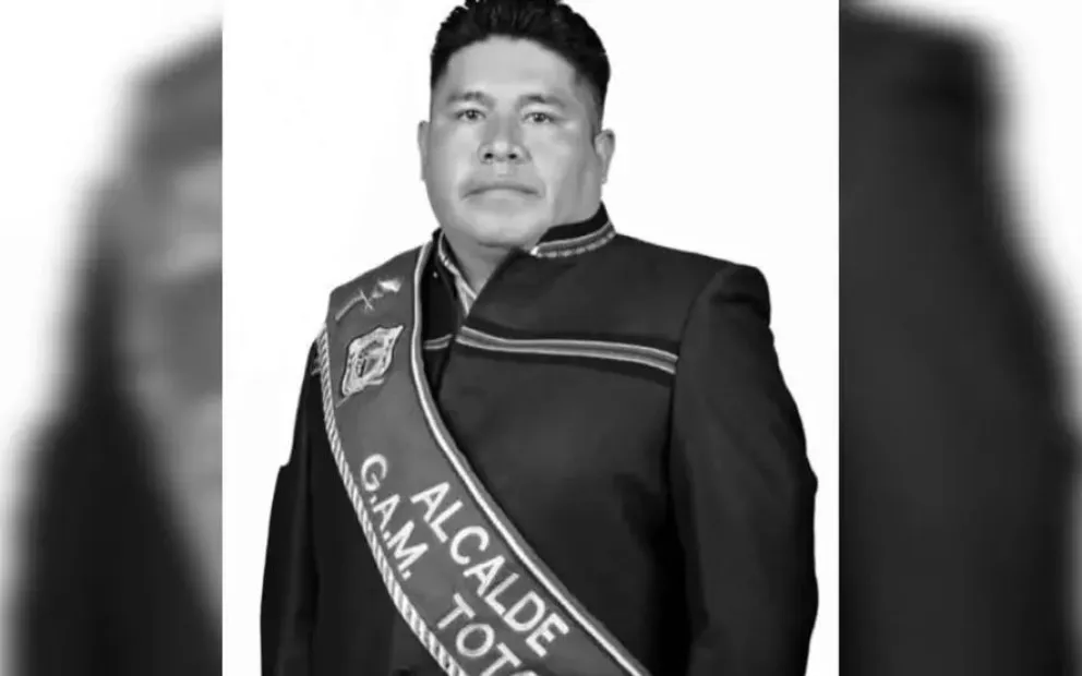 El alcalde del municipio de Totora, Jhonny Cuchallo. Foto: RRSS