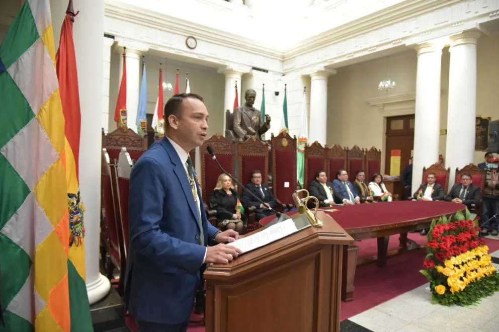 Romer Saucedo, presidente del TSJ. Foto: TSJ