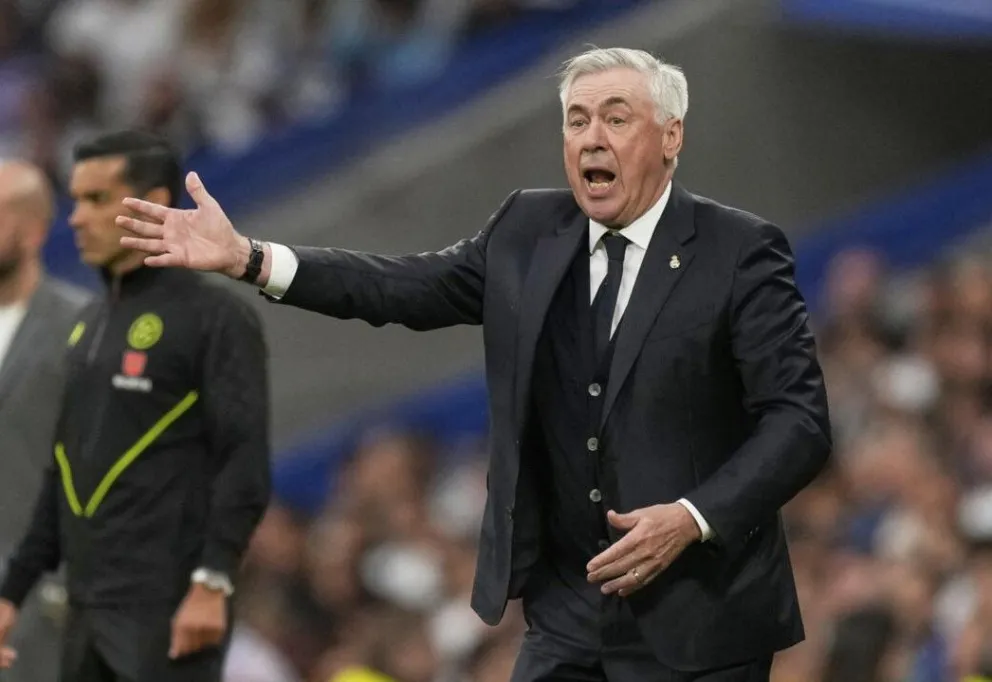 Carlo Ancelotti, director técnico del seleccionado brasileño. Foto: France