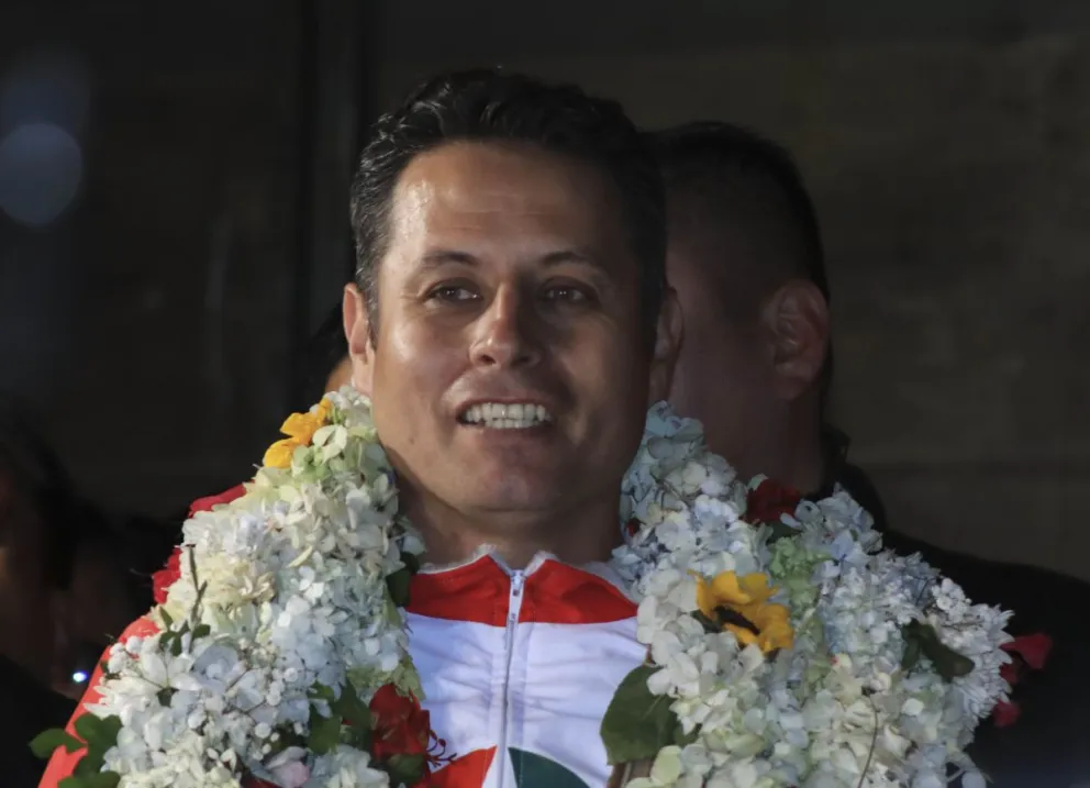 Edman Lara, candidato a la vicepresidencia por el Partido Demócrata Cristiana (PDC). Foto: APG