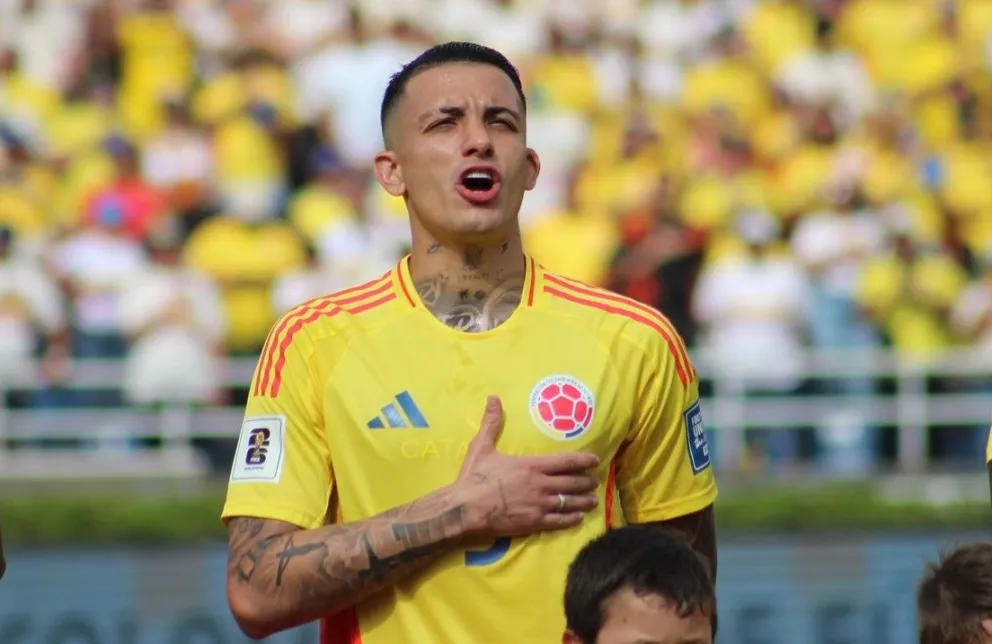El colombiano Kevin Castaño en un partido anterior de su selección. Foto: Federación Colombiana de Fútbol