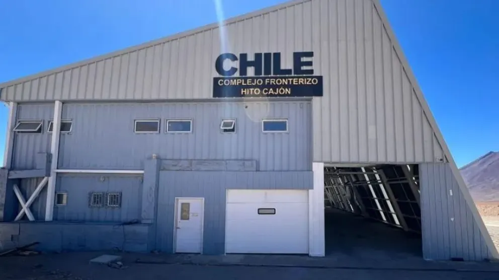 Un puesto de control chileno, cerca de la frontera con Bolivia. Foto: Antofagasta TV