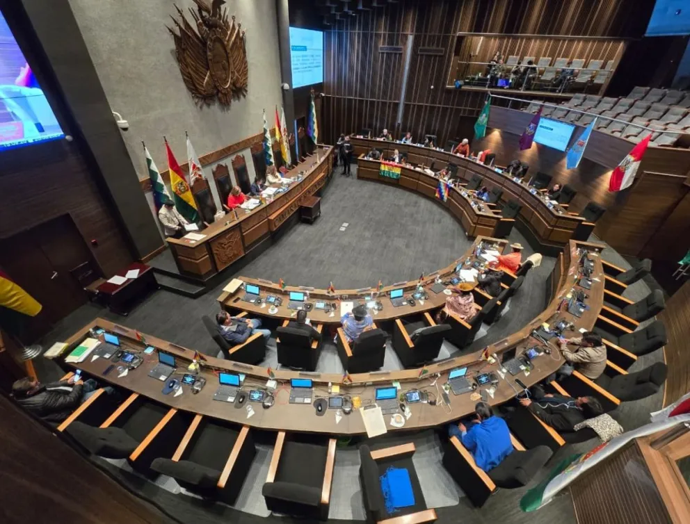 Vista de la Asamblea Legislativa Plurinacional. Foto: Archivo