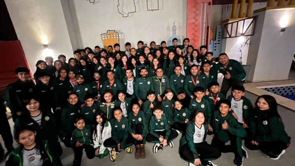 La delegación nacional que acudió al Panamericano. Foto: Feboka.