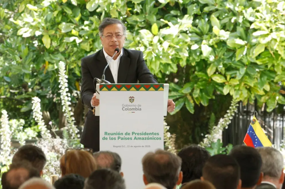 Foto de archivo del presidente de Colombia, Gustavo Petro. Foto: EFE