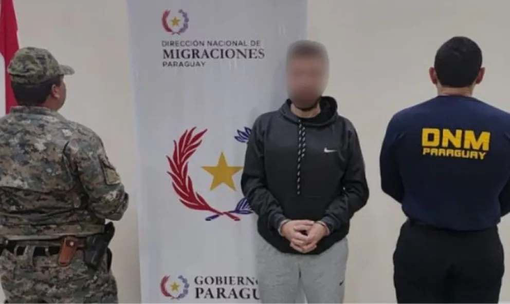 El acusado fue capturado en la frontera entre Bolivia y Paraguay. Foto: Pulso Latam