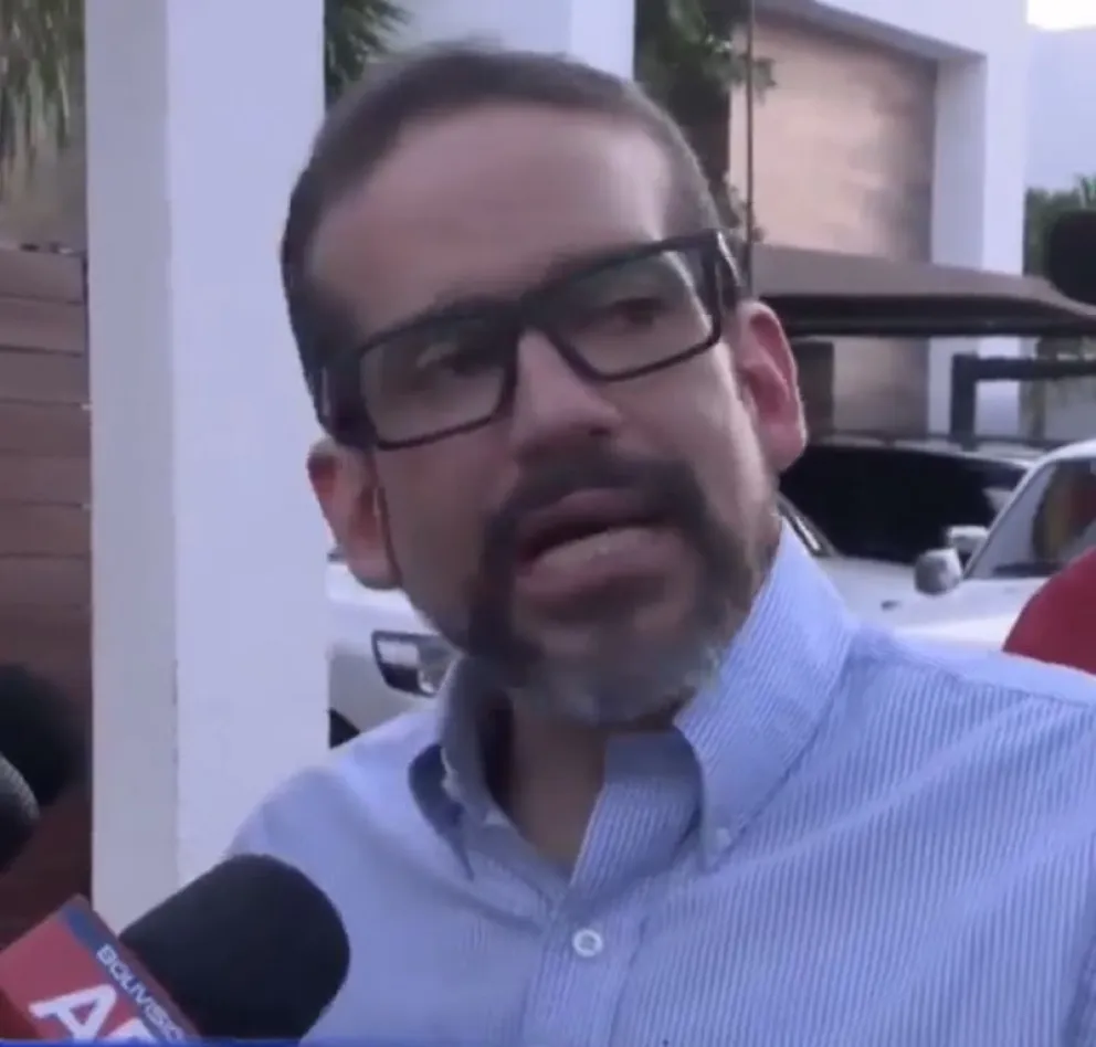 Camacho habla con la prensa. FOTO: Captura de video