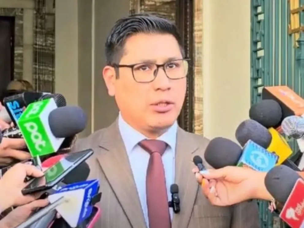 El procurador general del Estado, Ricardo Condori, en una imagen de archivo Foto: ABI