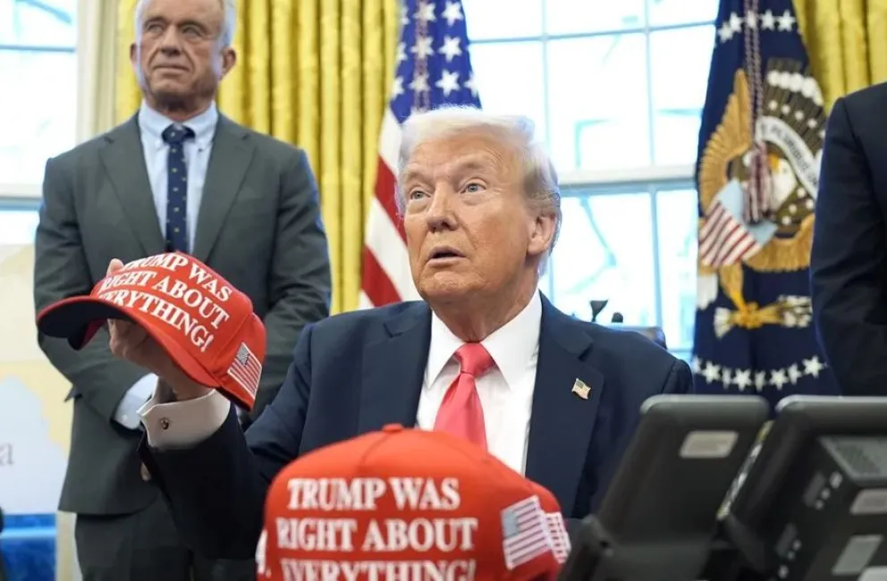 El presidente de Estados Unidos, Donald Trump, en una imagen de archivo. Foto: EFE