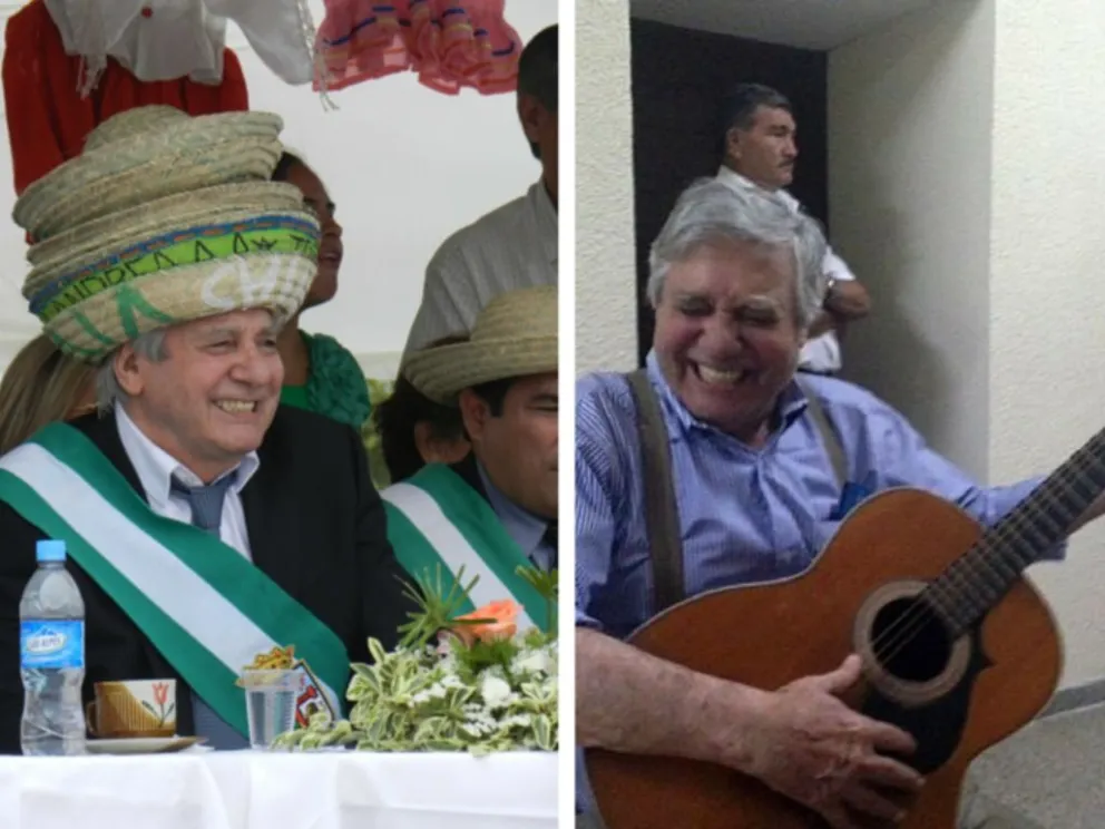 El alcalde Percy Fernández Añez en imágenes tomadas de sus redes.