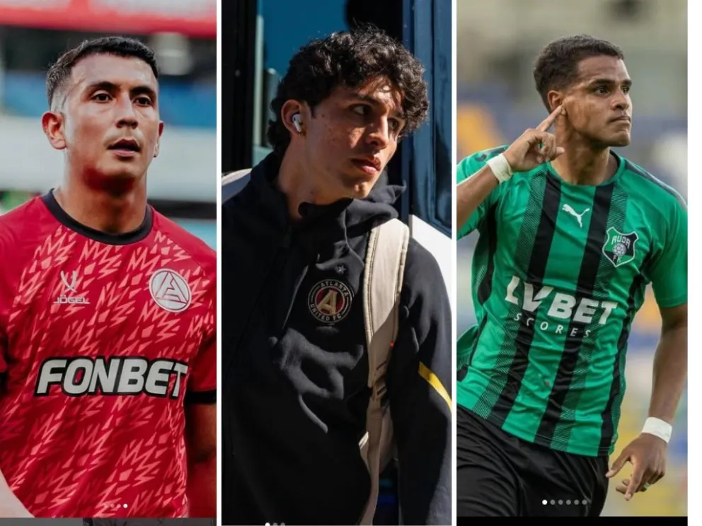 Fernández, Morales y Monteiro ya se encuentran en la sede del partido. Foto: AD