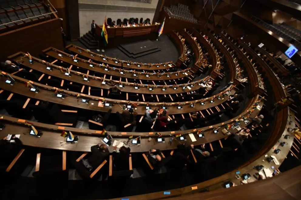 Una sesión de la Cámara de Diputados en una imagen de archivo. Foto: APG