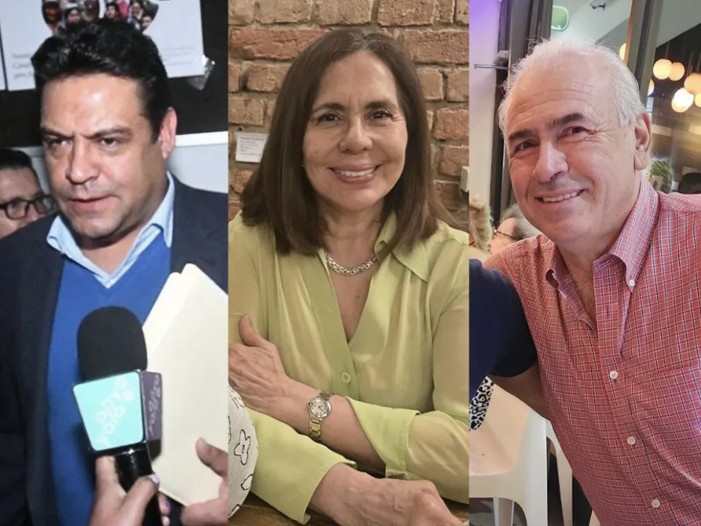 Revilla, Longaric y Añez, en imágenes de archivo. Foto: APG y RRSS 