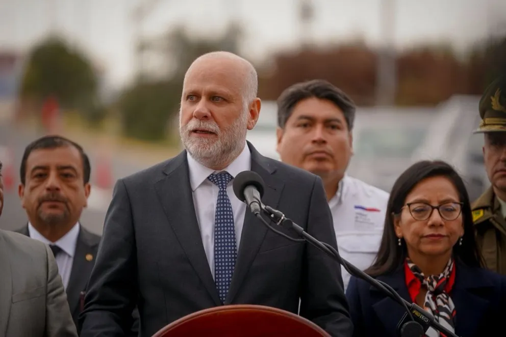 El ministro del Interior, Álvaro Elizalde. Foto: Ministerio del Interior de Chile
