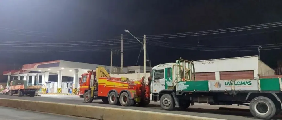 La escasez de carburantes aún no ha sido solucionada. Foto: Unitel