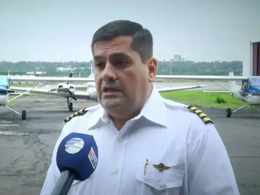 Edgar Noceda, en entrevista con medios paraguayos. Foto: Ultima Hora / Paraguay