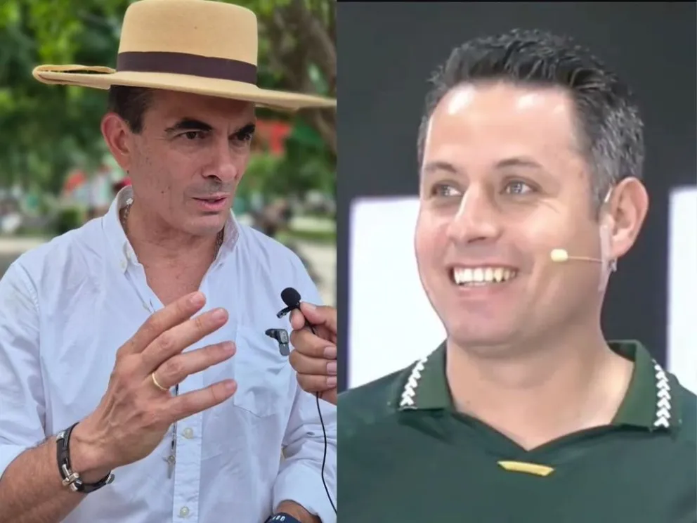 Paz y Lara en imágenes de archivo. Foto: Prensa Rodrigo Paz y RRSS