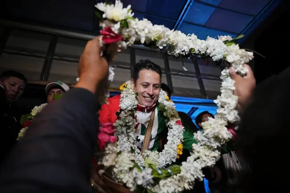 Edman Lara durante un acto político. Foto: DTV