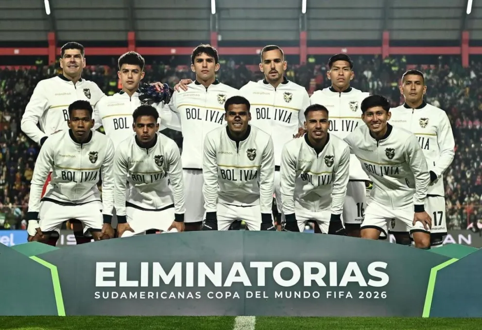 La Selección nacional que derrotó a Brasil por 1-0 en septiembre, en Villa Ingenio. Foto: FBF