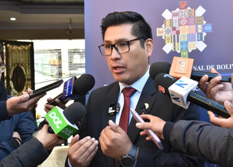 El procurador General del Estado, Ricardo Condori. Foto: ABI