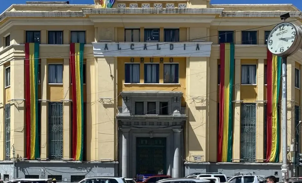 La Alcaldía de Oruro. Foto: FGE