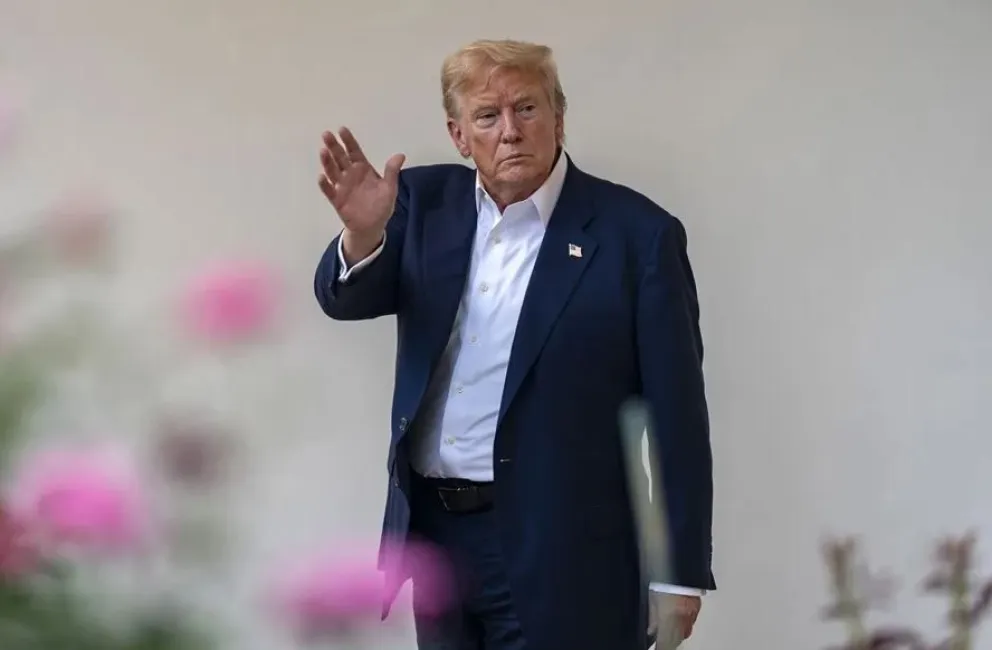 El presidente de Estados Unidos, Donald Trump, en una imagen de archivo. Foto: EFE