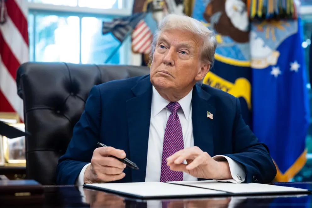 Presidente de Estados Unidos, Donald Trump. Foto: EFE 