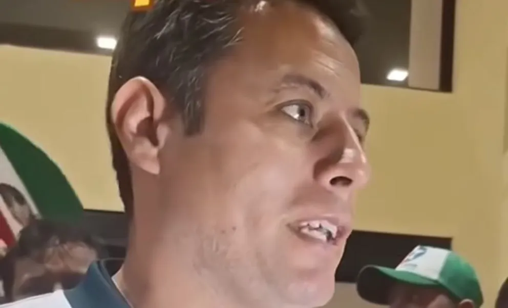 Edman Lara en Santa Cruz, en una captura de video.