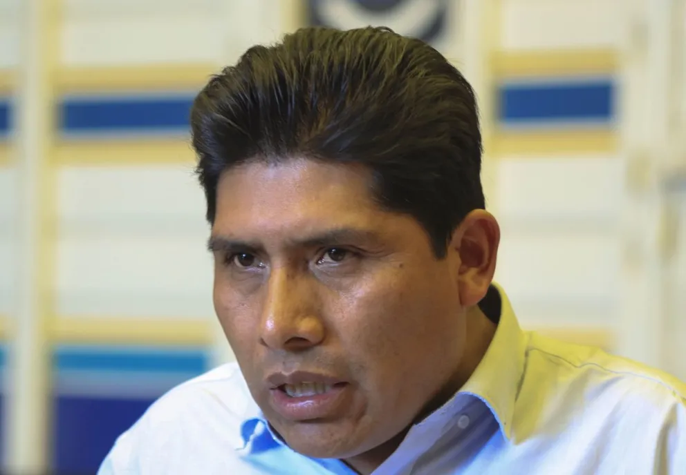 El exgerente de Emapa, Franklin Flores. Foto: APG 