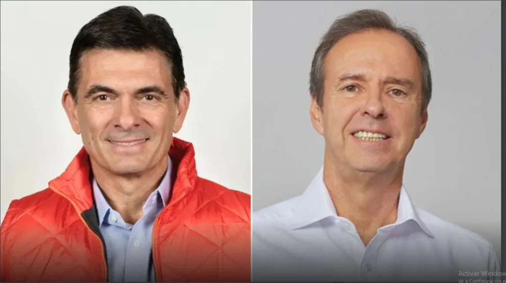 Rodrigo Paz del PDC y Jorge Quiroga de alianza Libre debatirán sus planes de Gobierno, el domingo. Foto: ABI