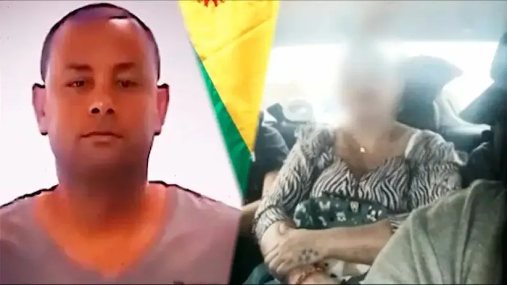 La mujer, acusada de ser la esposa del líder del PCC, fue capturada este jueves. Foto: Red Uno