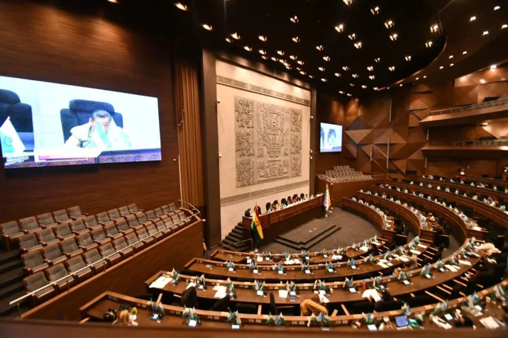 La 159 sesión ordinaria de la Cámara de Diputados. Foto: APG