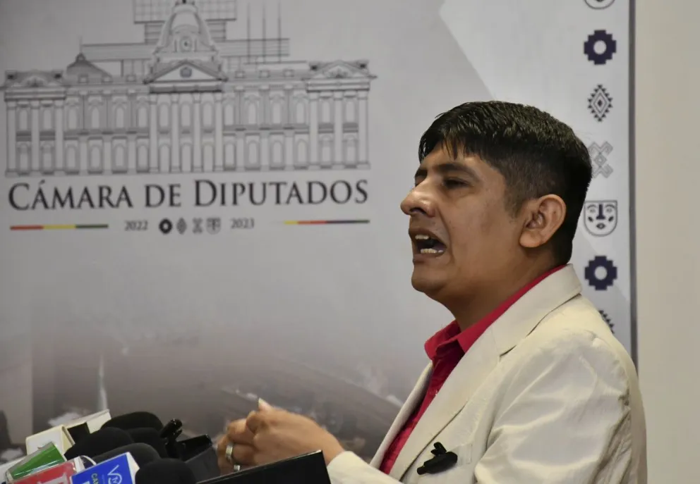 Cuéllar, en un anterior contacto con la prensa. Foto: APG 