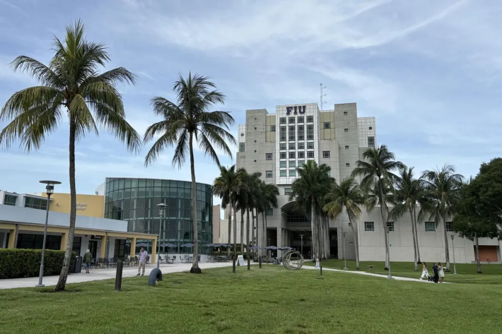 Exterior de la Universidad Internacional de Florida (FIU) en Miami (Estados Unidos). Foto: EFE
