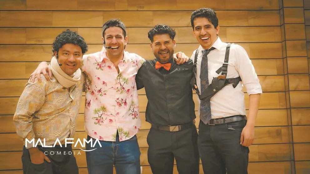 Los artistas de Mala Fama. Foto: Facebook de Mala Fama