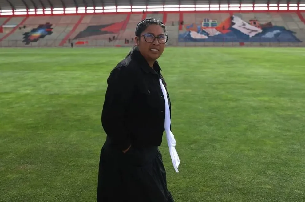 Eva Copa en una imagen de archivo. Foto: EFE