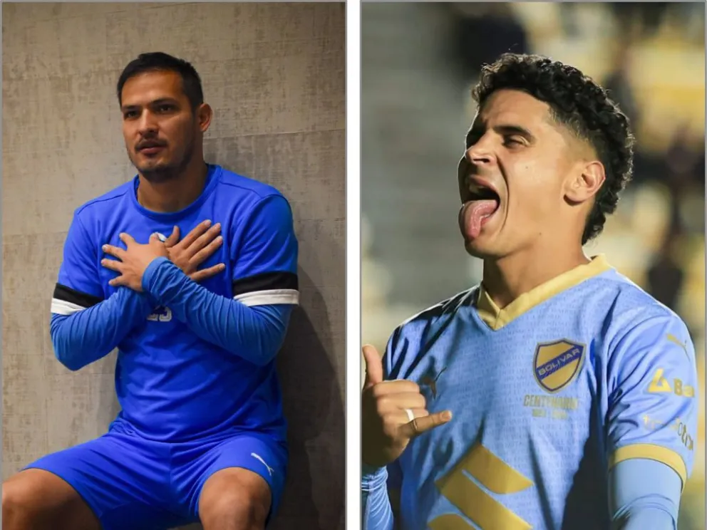 Leonel JUstiniano y Daniel Cataño, se cuidarán el miércoles de no recibir otra amarilla. Fotos: CB