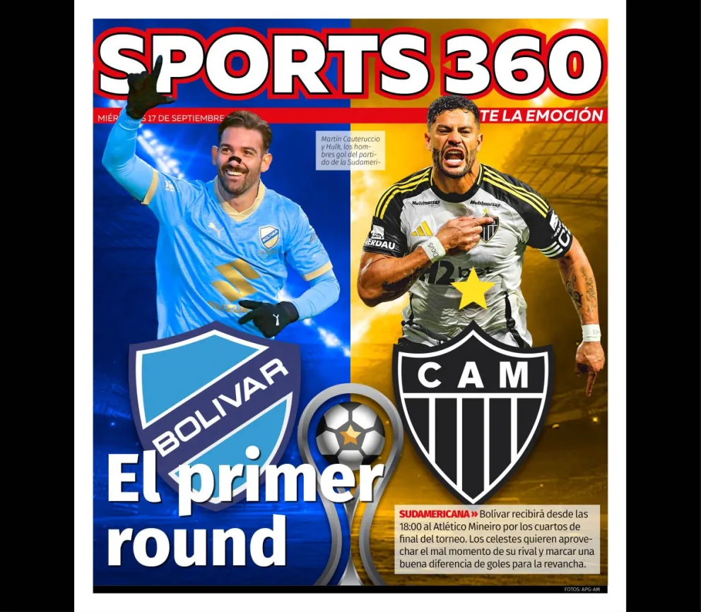 Cauteruccio y Rodríguez en la previa del encuentro copero que se disputará este miércoles. Foto: CB