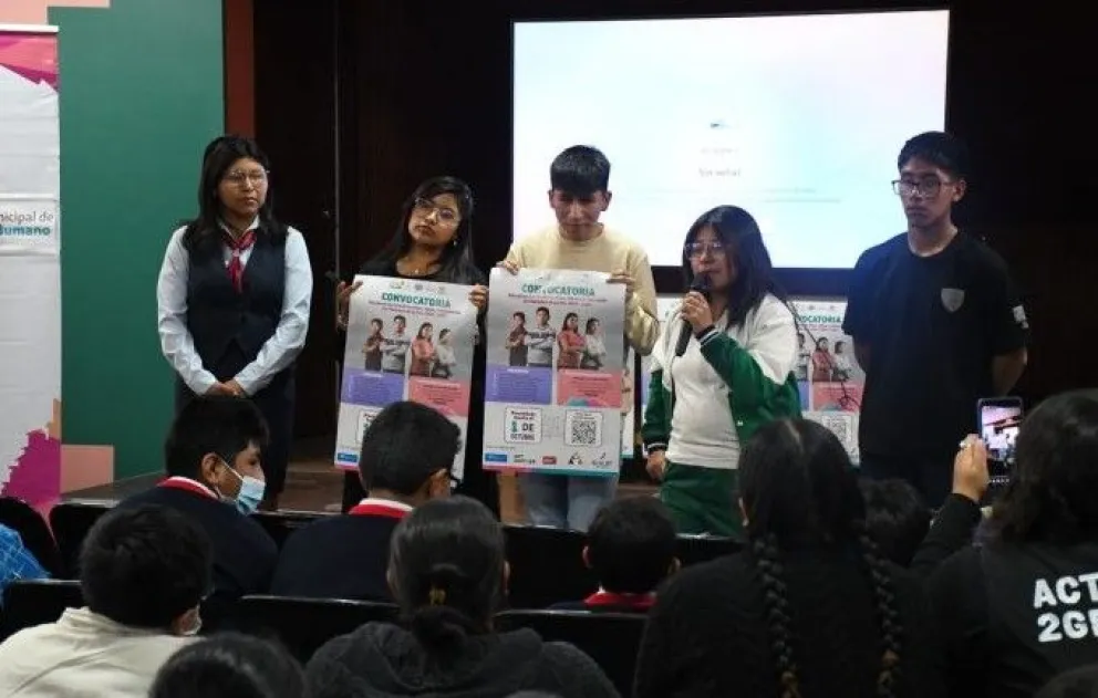 Los miembros del Comité 2023-2025. Foto: AMUN