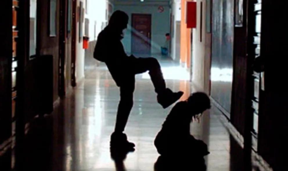 Una imagen referencial de un hecho de violencia entre adolescentes. FOTO: Universidad de Chile
