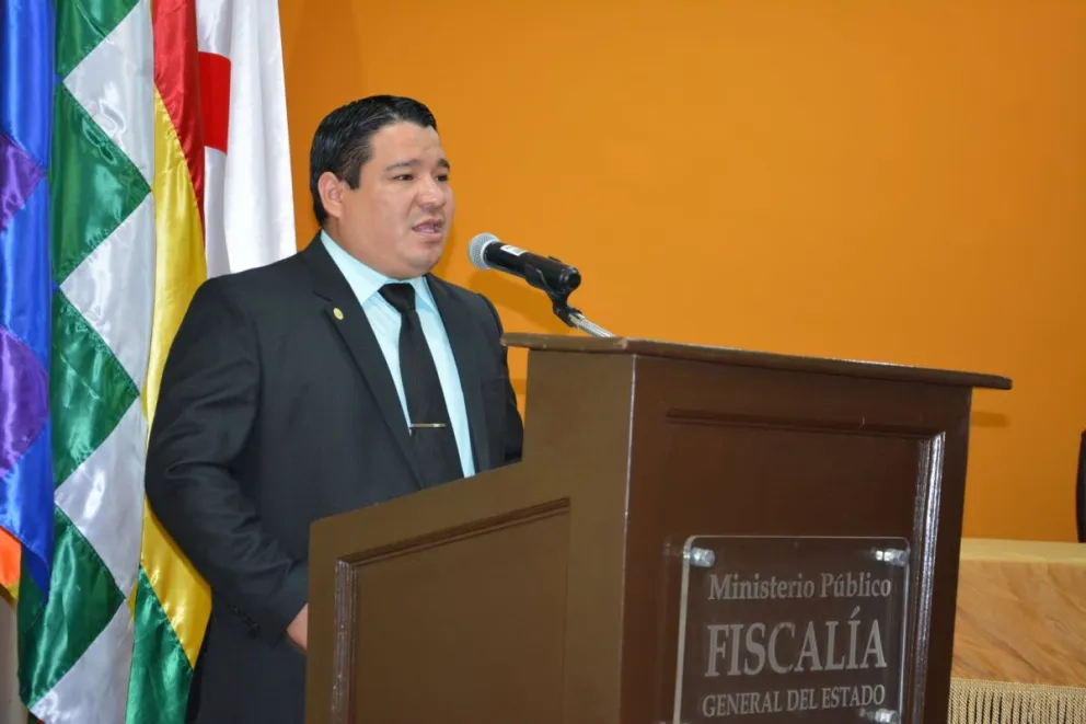 El fiscal general del Estado, Roger Mariaca. FOTO: ABI